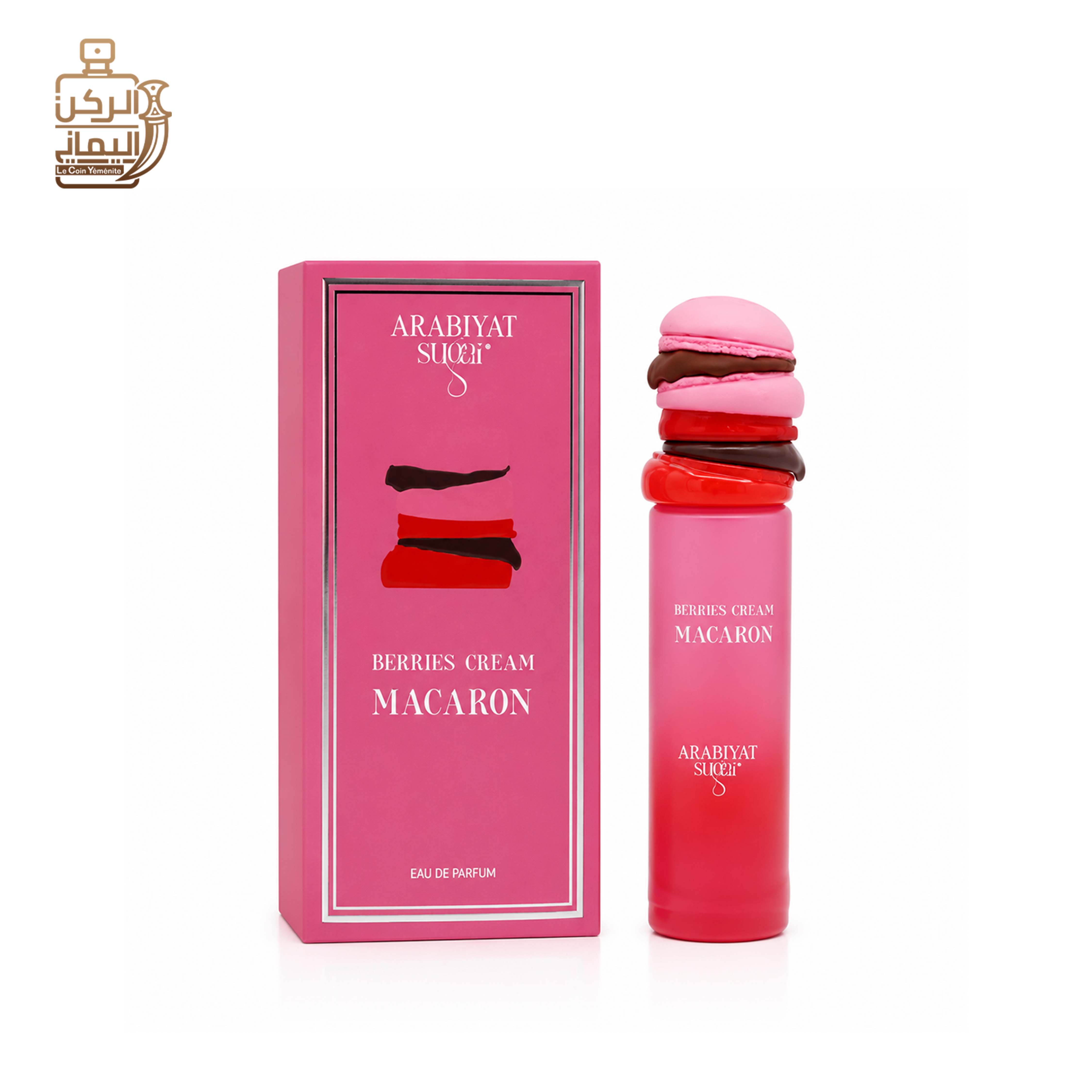Berries Cream Macaron 100ml (Arabiyat Sugar)
