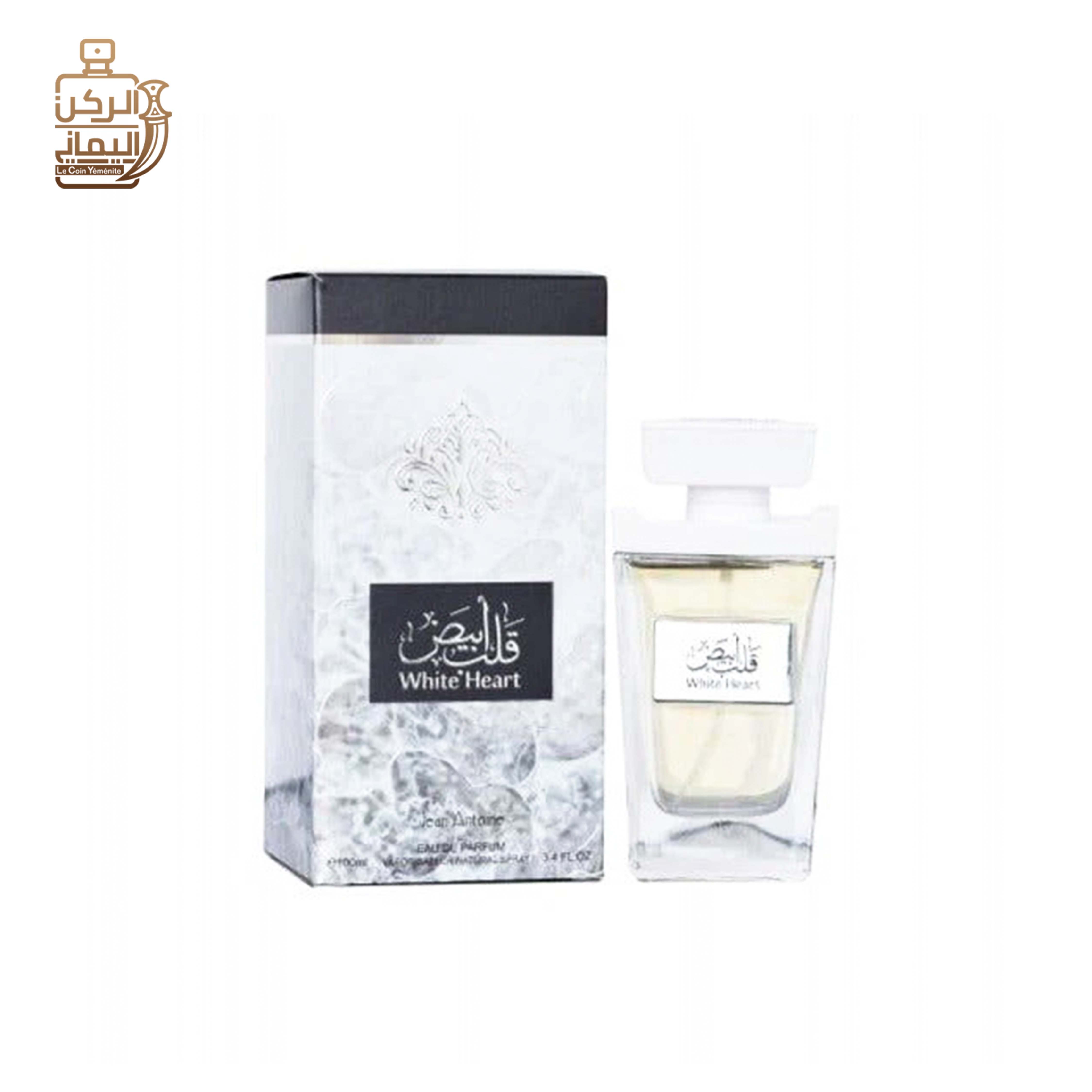 قلب ابيض 100ml (jean antoine)