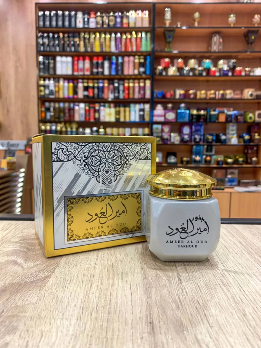 بخور أمير العود الذهبي 40 جرام (الماس للعطور)